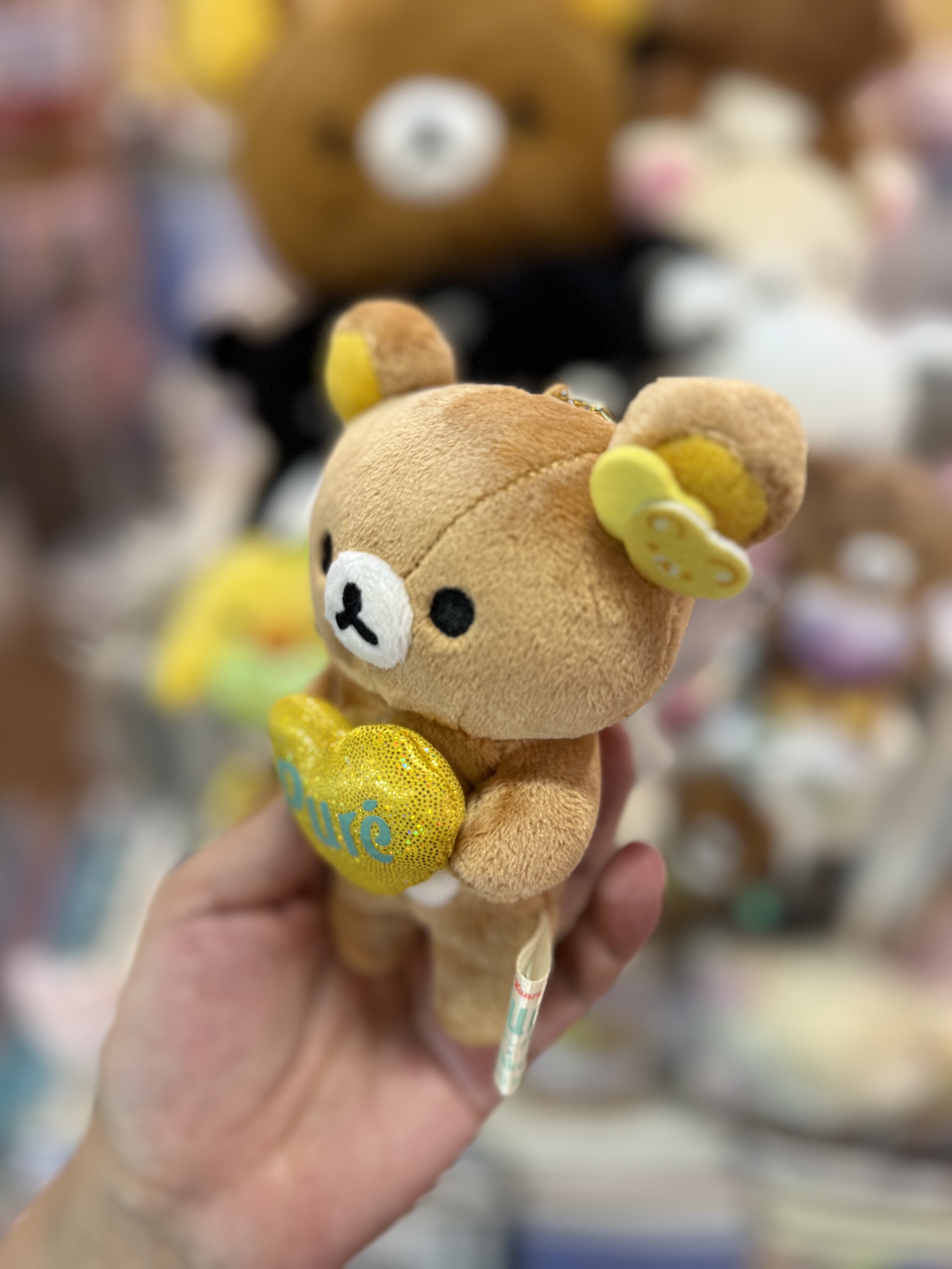 《現貨》全新loft 限定puregumi x rilakkuma 掛飾