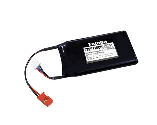 Futaba 送信機用LiFe電池 FT2F1100B 2セル6.6V  BA0148