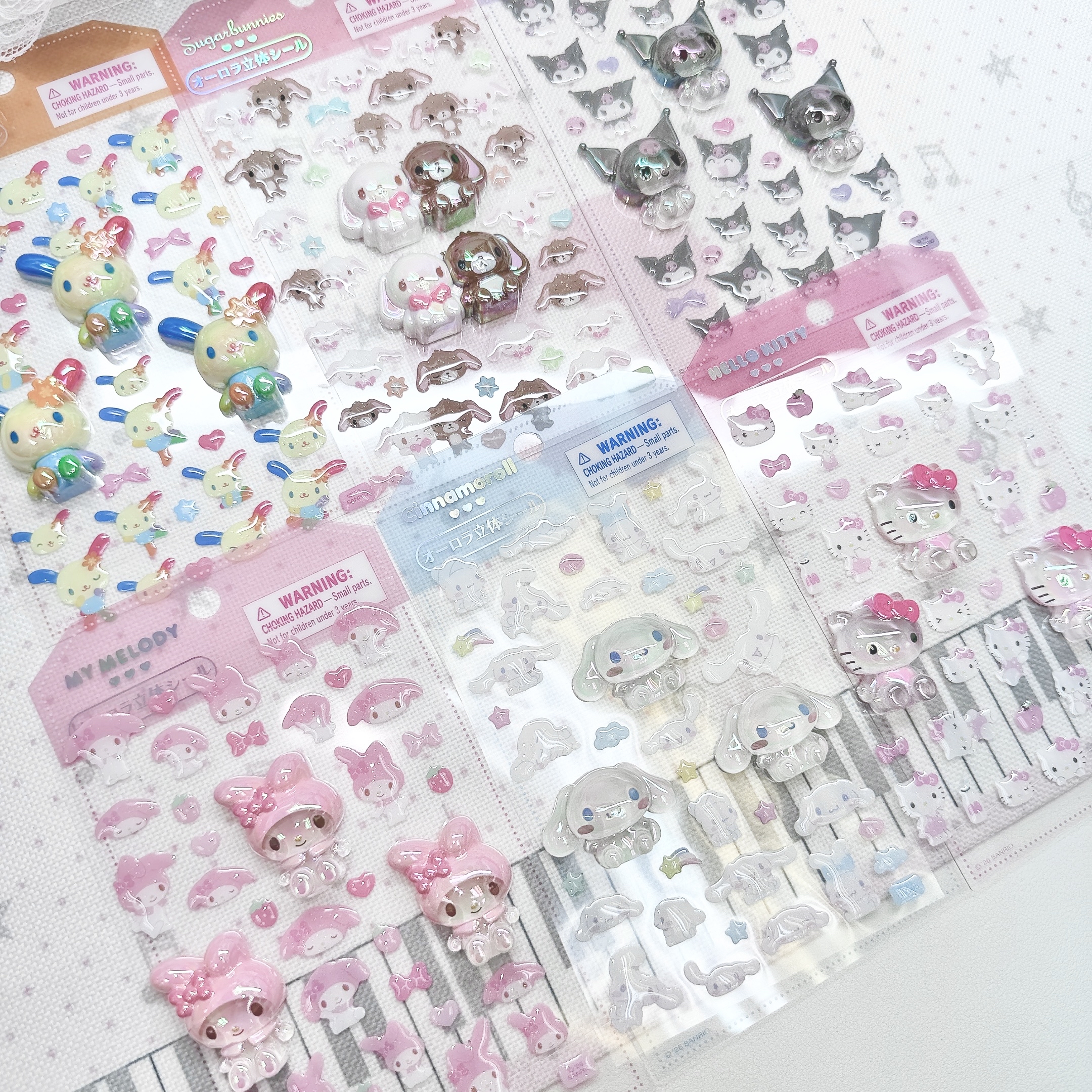 Sanrio 立體貼紙