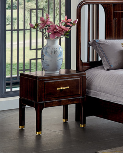 床頭櫃 單層抽屜