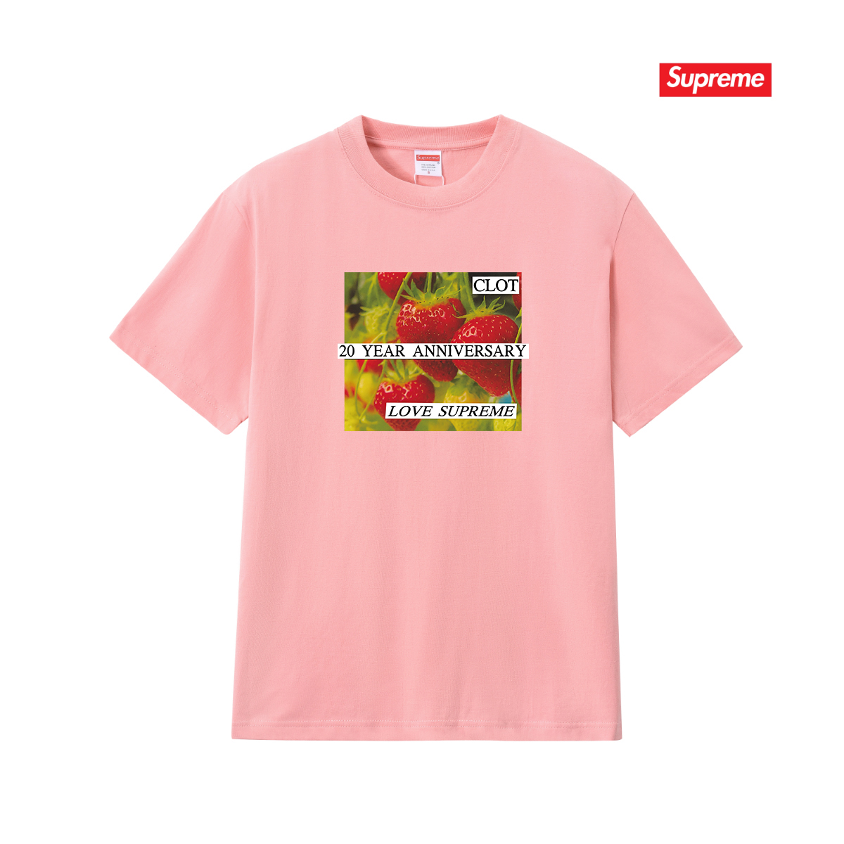 Supreme x CLOT 20th Anniversary Tee