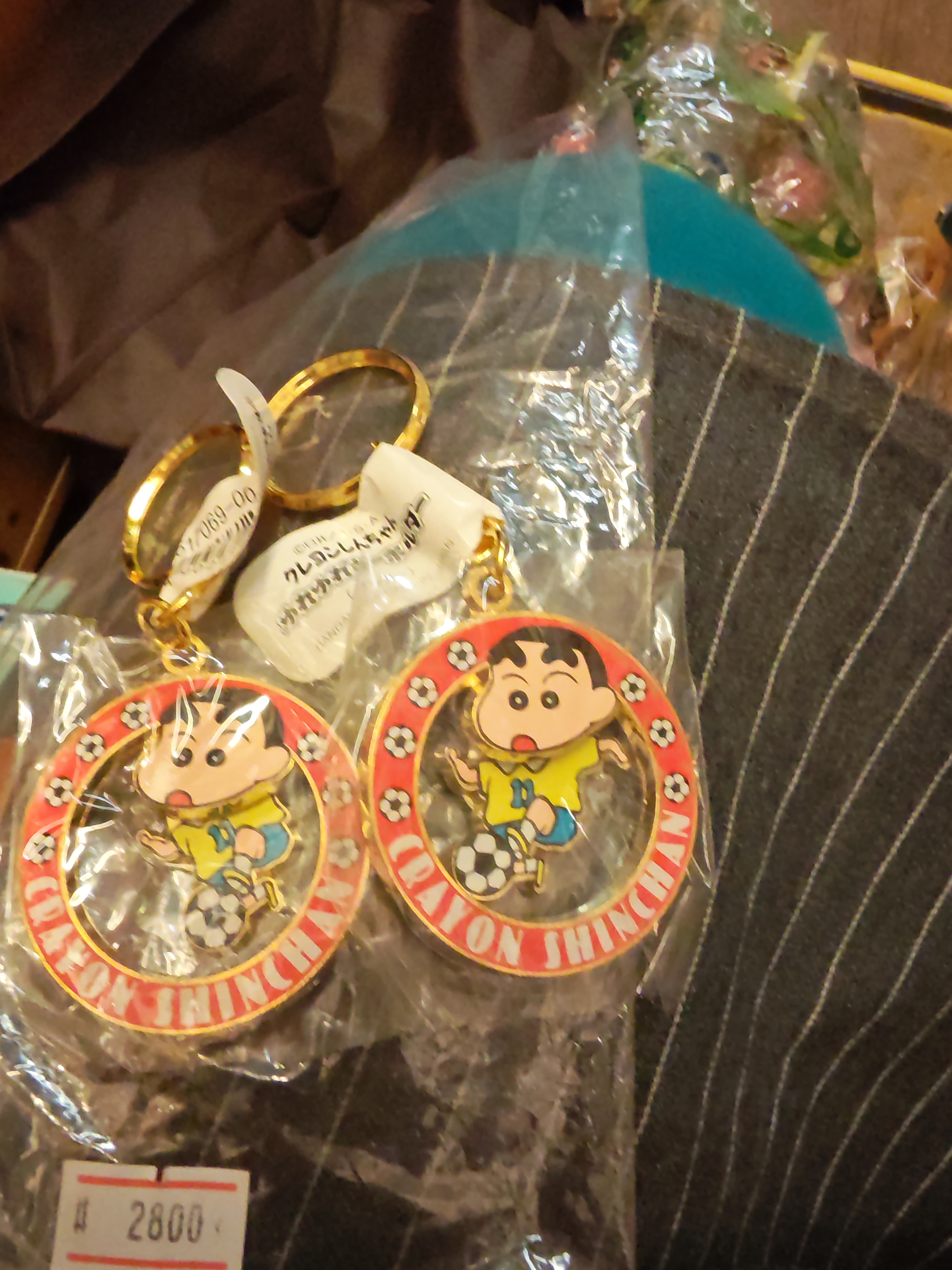 蠟筆小新金屬匙扣