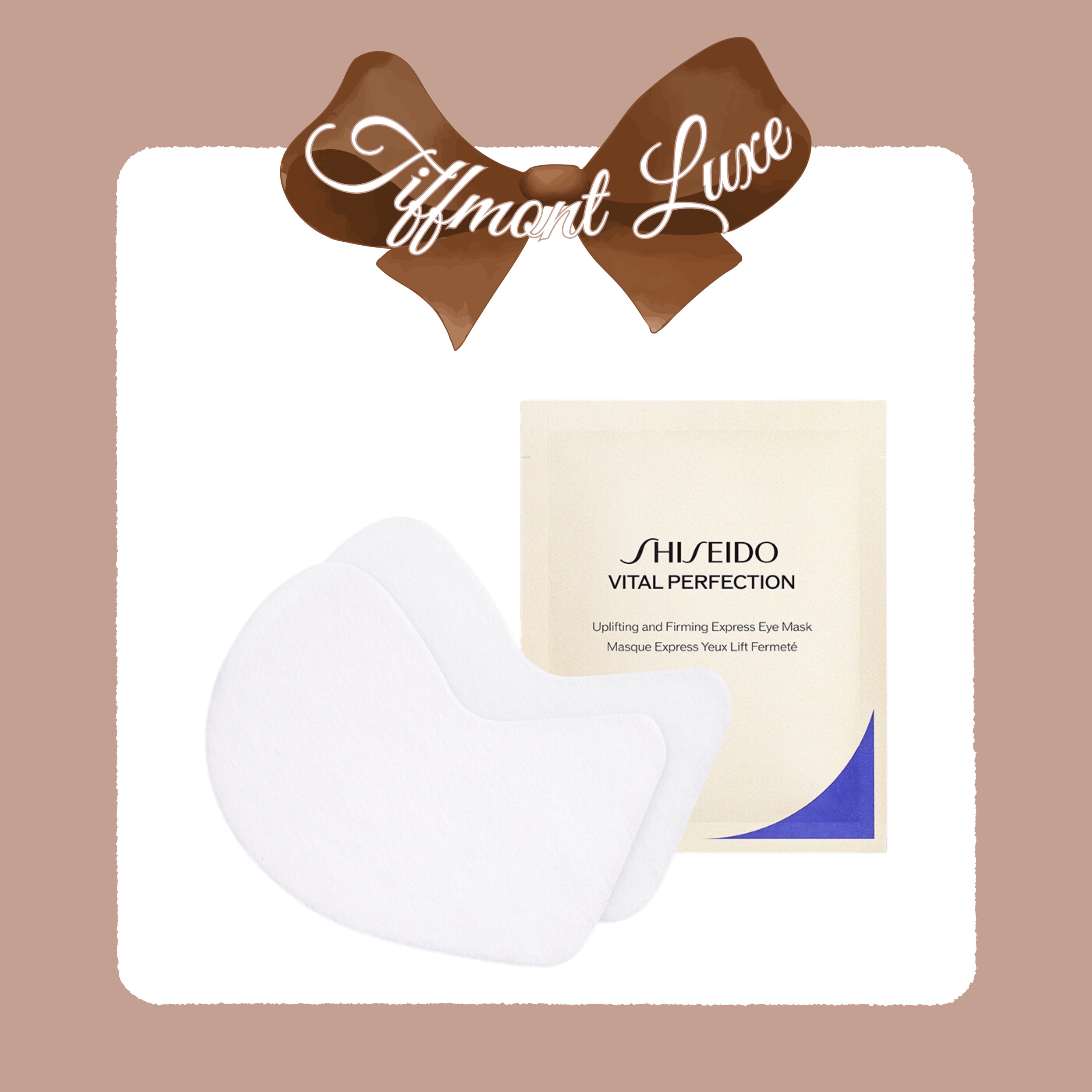 Shiseido 賦活瞬效提拉眼膜 Vital Perfection Uplifting and Firming Express Eye Mask