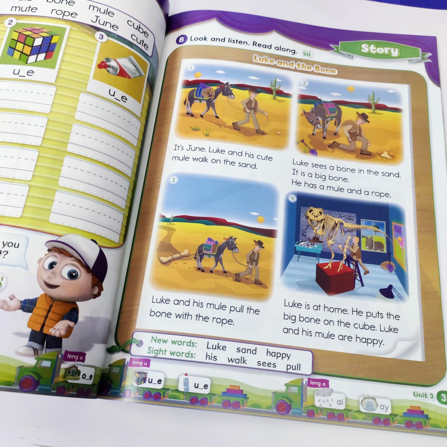 點讀Oxford Phonics World (Level 1-5) 牛津練習本一套10本 自然拼讀phonics字母發音教材  C26