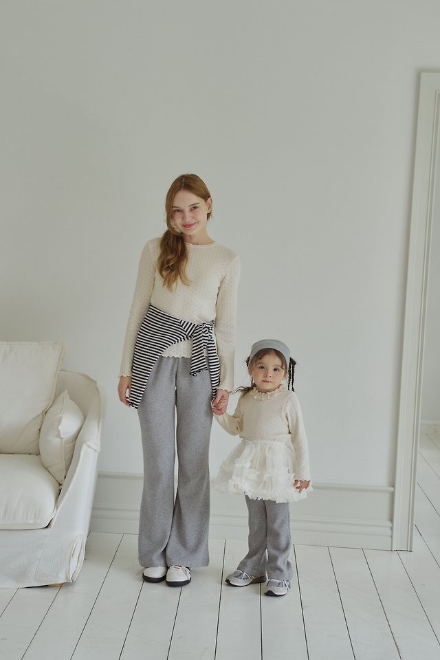 Momoann | Simple Bootcut(with Mom)