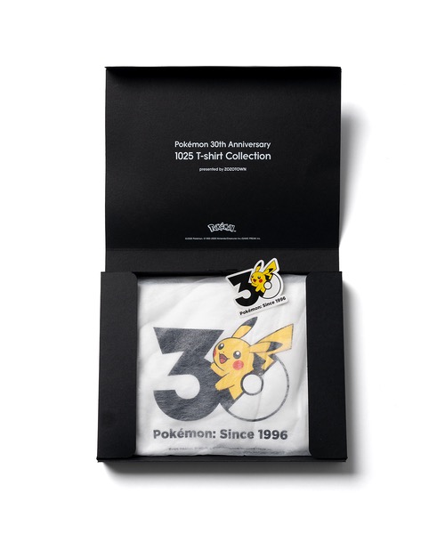  ZOZOTOWN X Pokemon 30th Anniversary 1025 T-shirt 受注「比卡超」