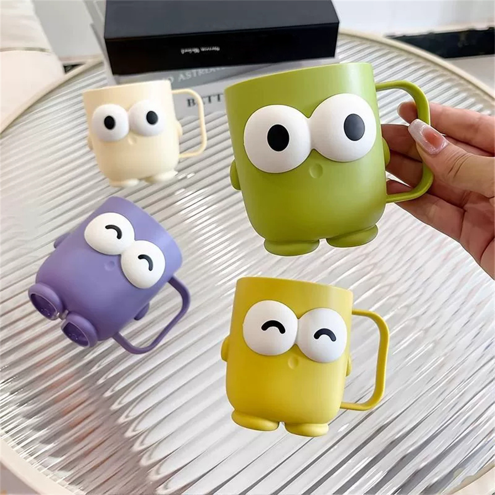 漱口杯 家用牙刷杯子 洗漱杯 情侶 學生 創意牙具 杯子 白色 [平行進口]   HK2706