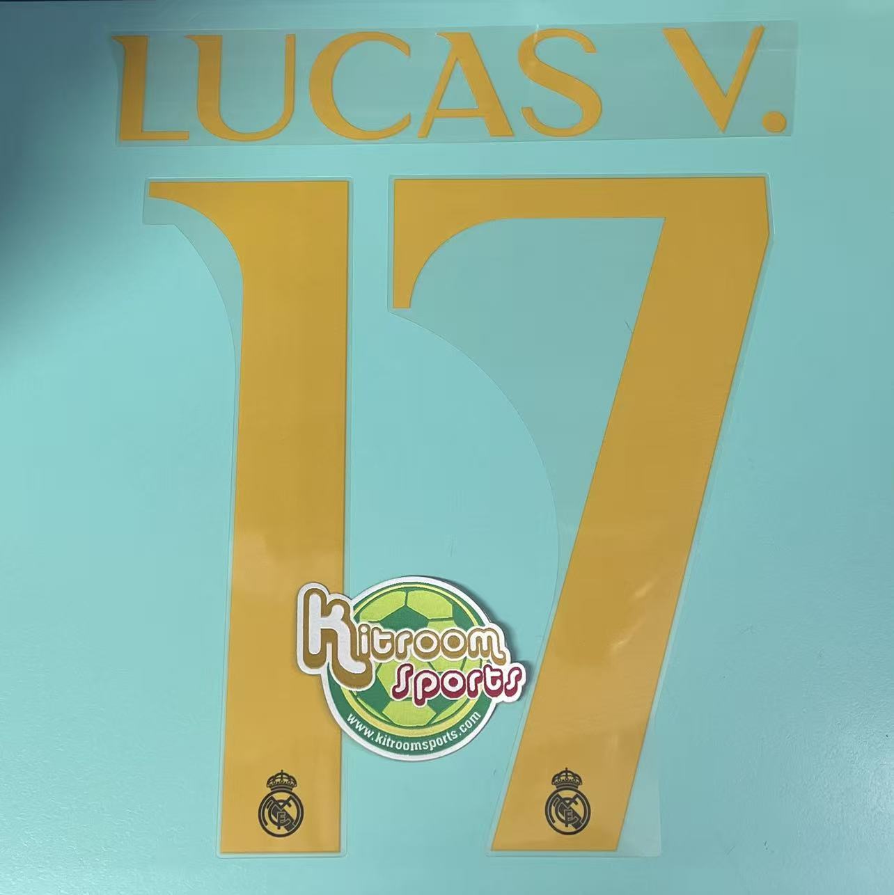 2023-24 Real Madrid Away / 3rd Nameset #17 LUCAS V.