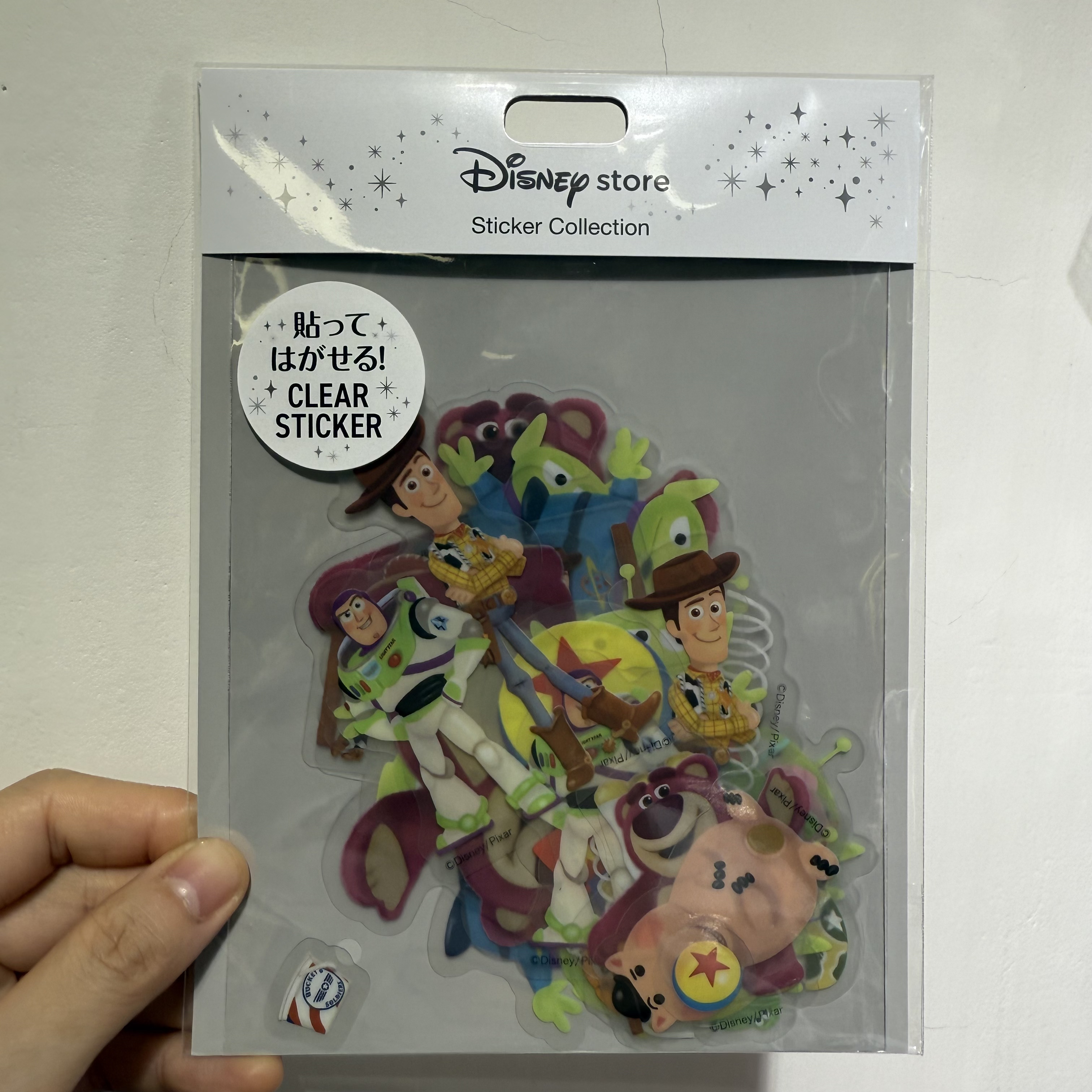 現貨 Toy Story 大透明貼紙set