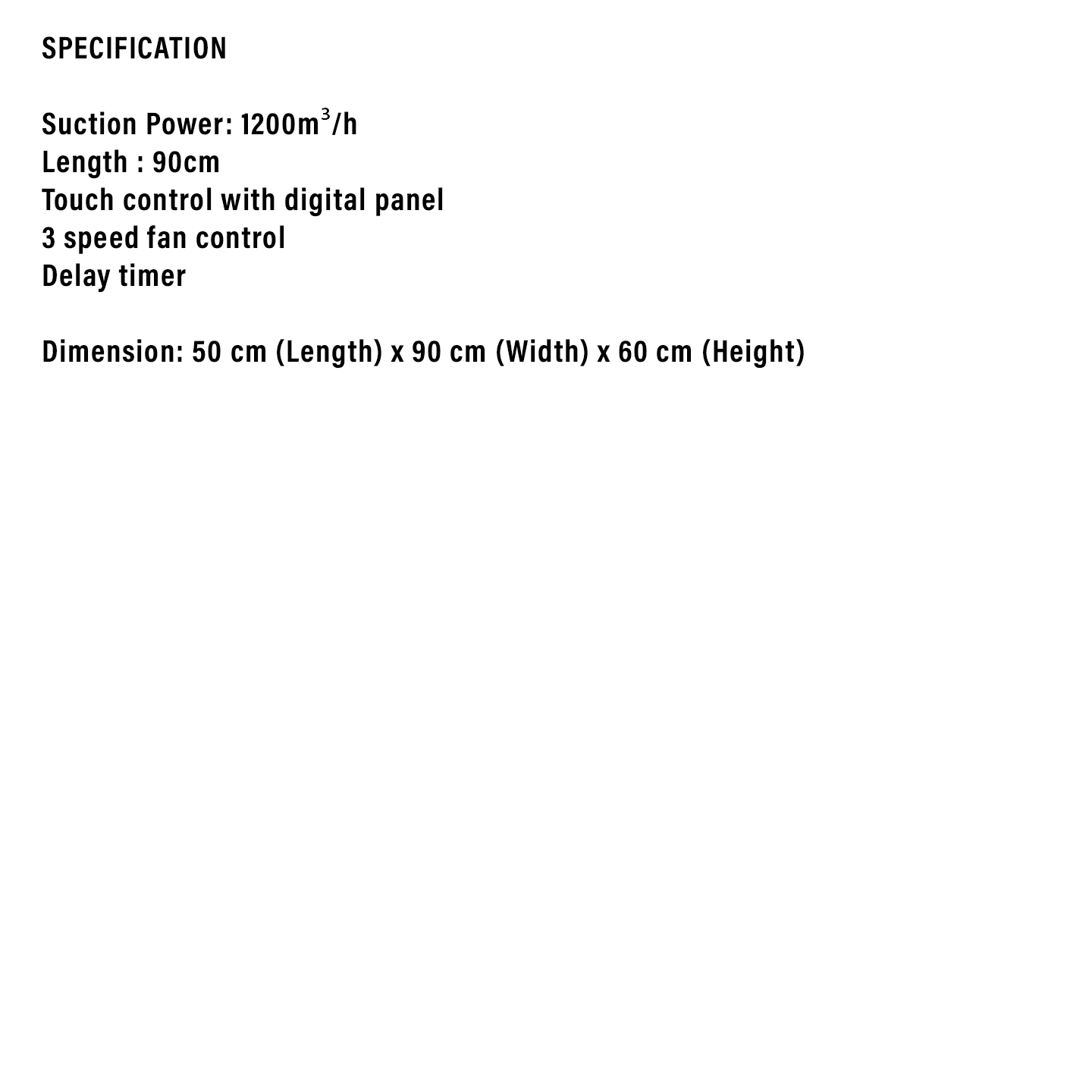 Faber 1200m/h Designer Hood (CAPPA 90SS)