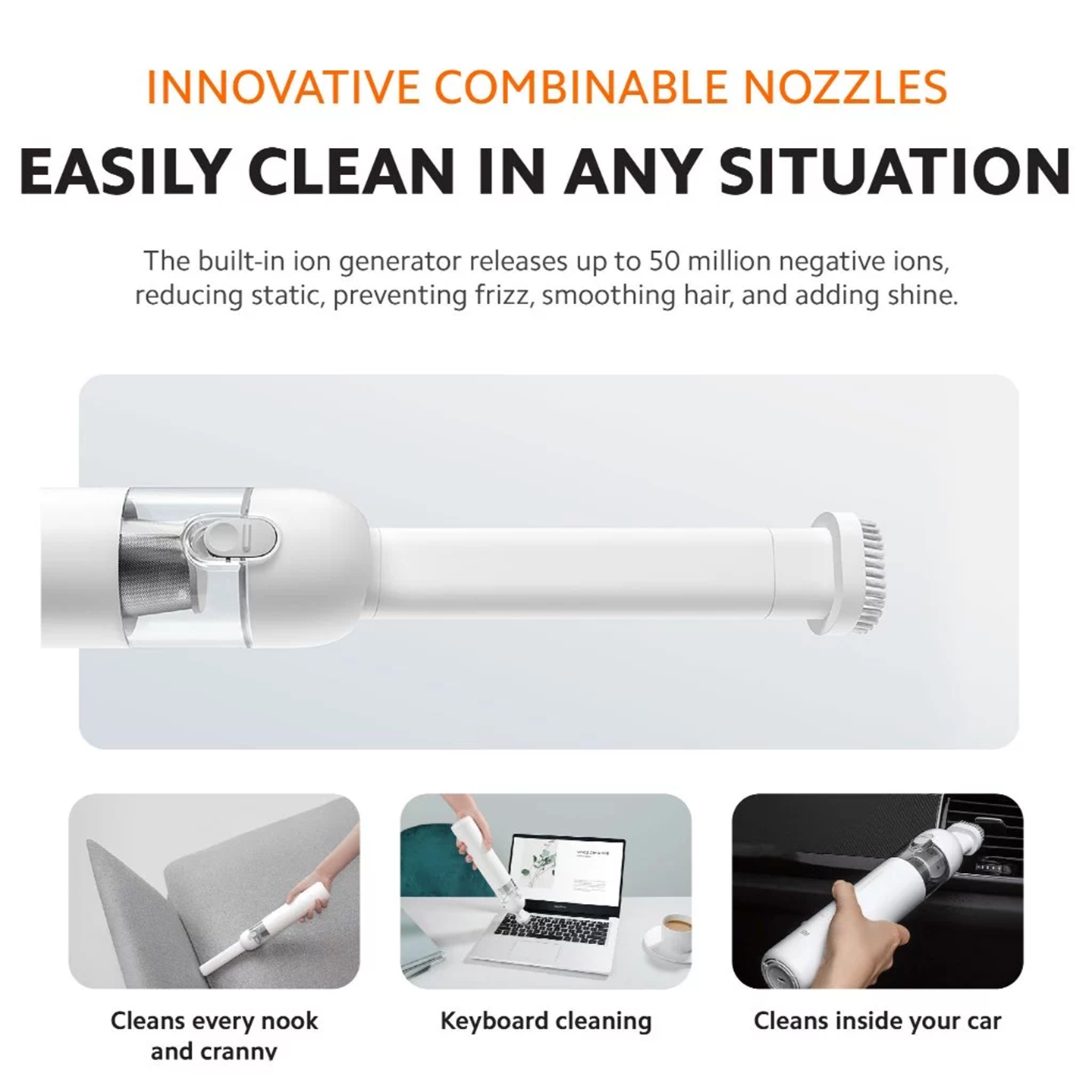 Xiaomi 13000Pa Mi Vacuum Cleaner Mini Portable (BHR4916GL)