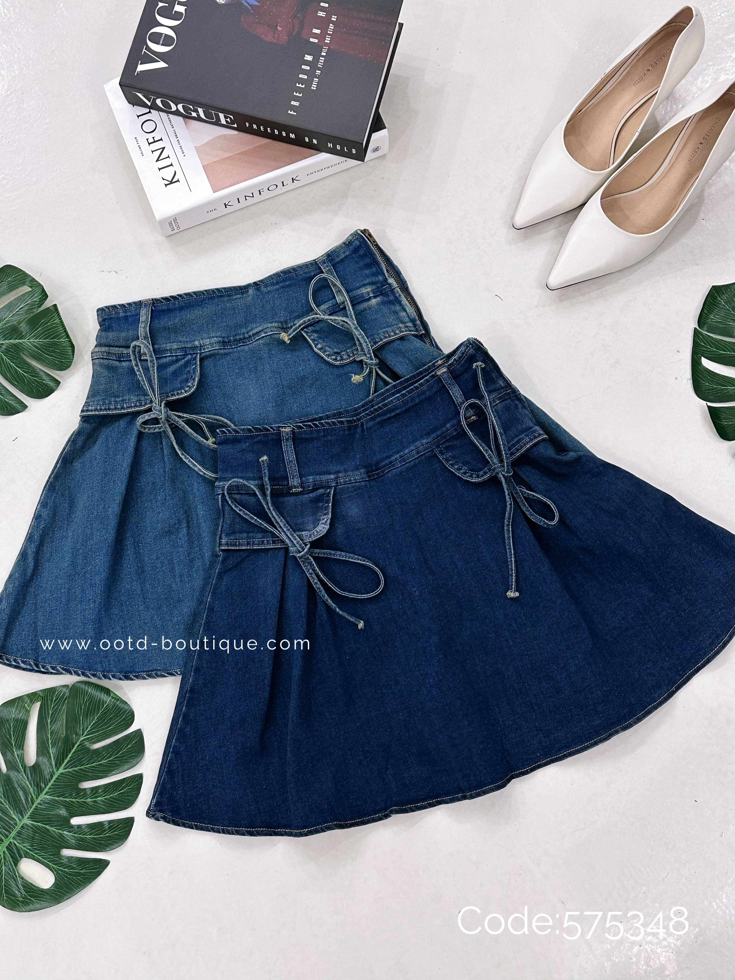 575348 JEANS SKIRTPANT 
