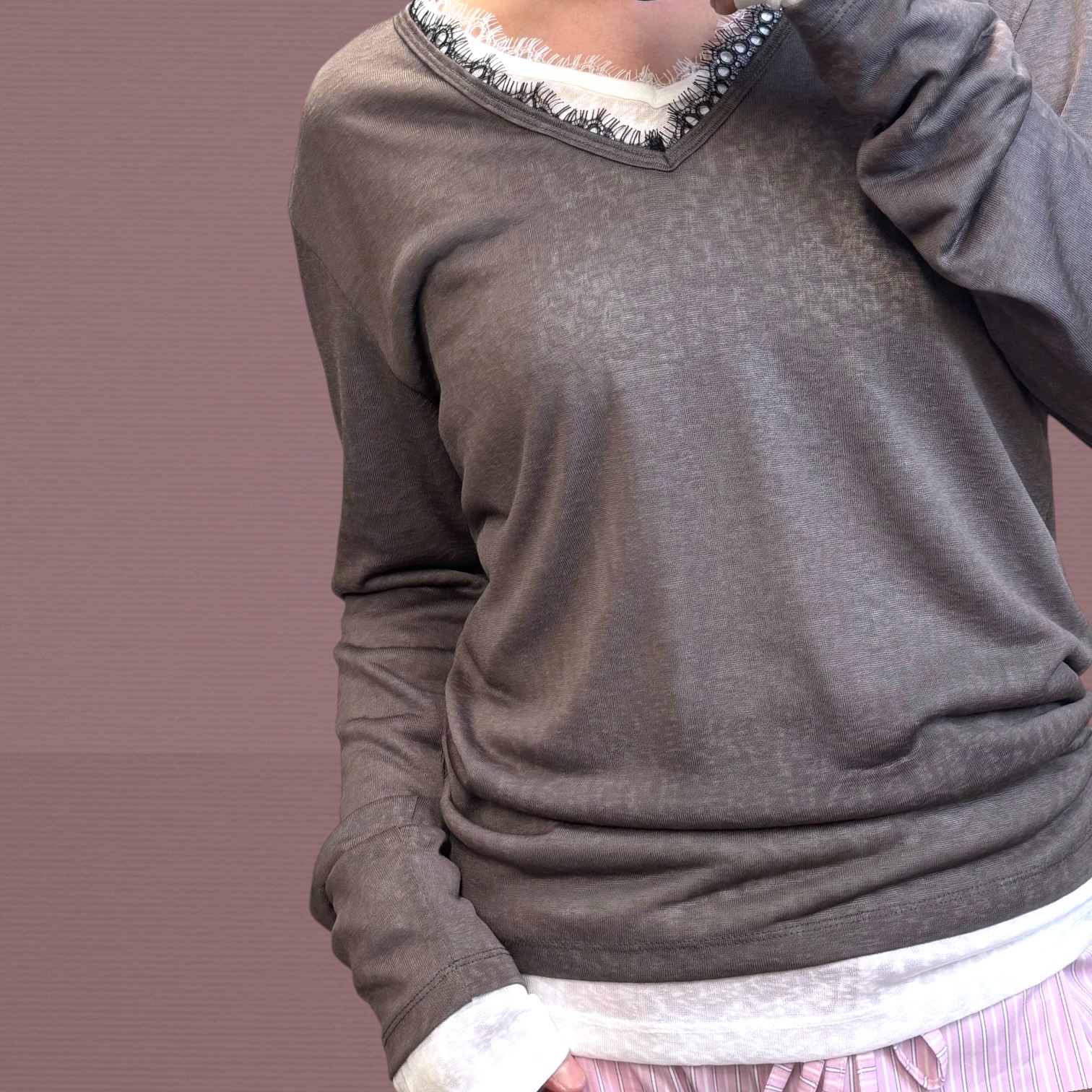 221147 V領喱士邊