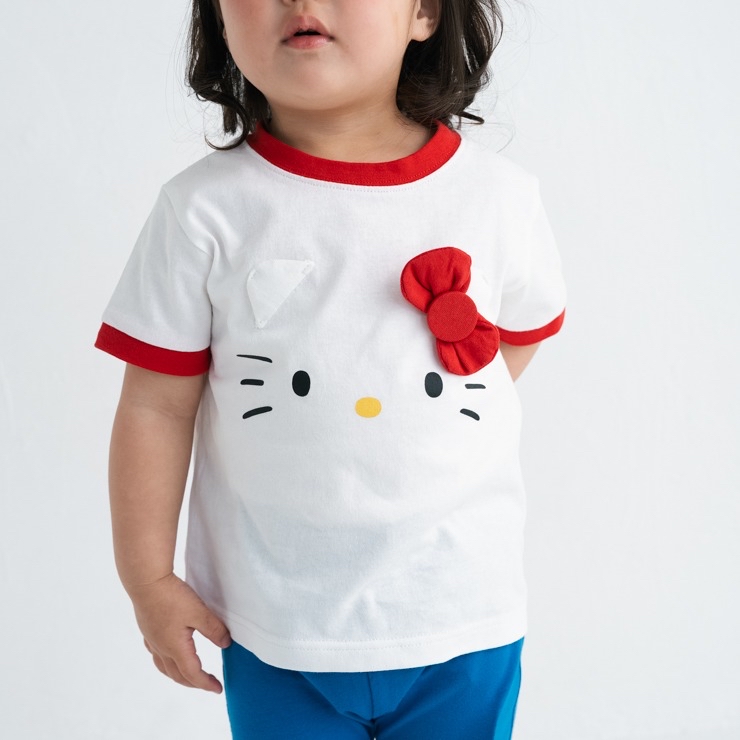 🇯🇵限量預訂 日本直送🇯🇵Sanrio Hello Kitty立體面部短袖T恤