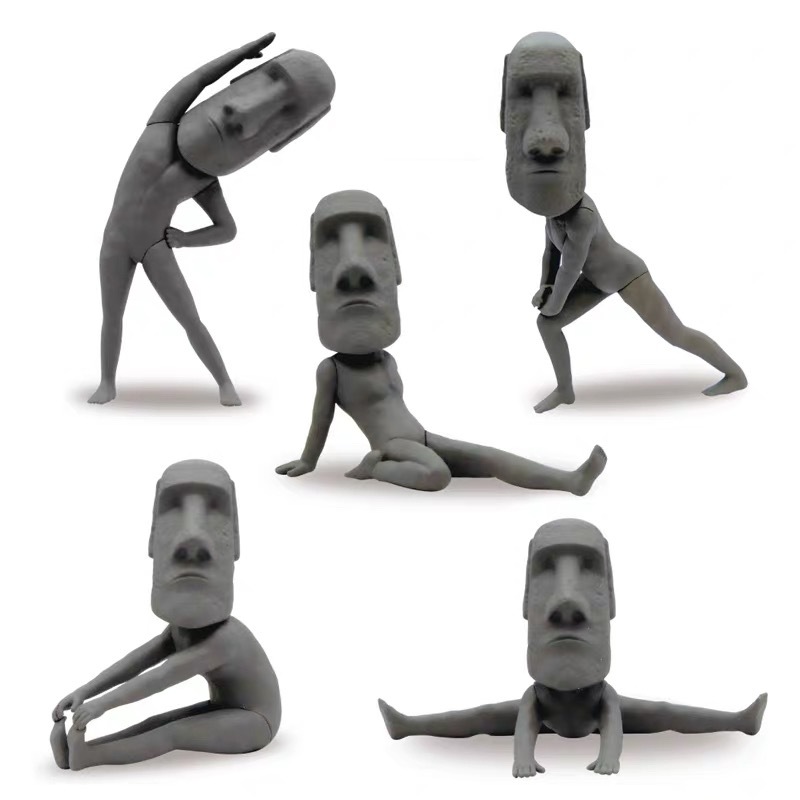 GACHATOY扭蛋QUALIA-復活島人像 第一彈