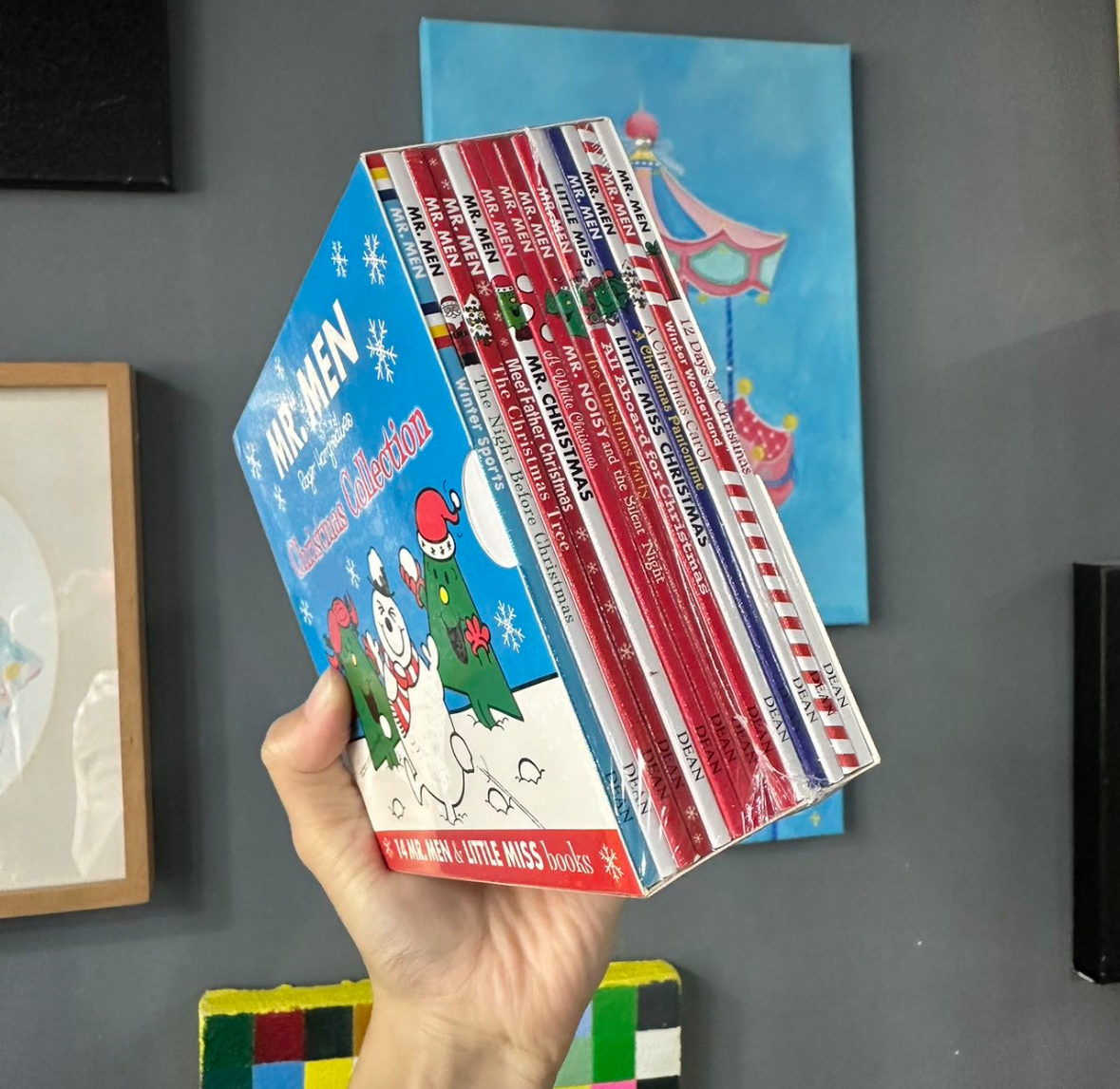 Mr Men Christmas Collection book set