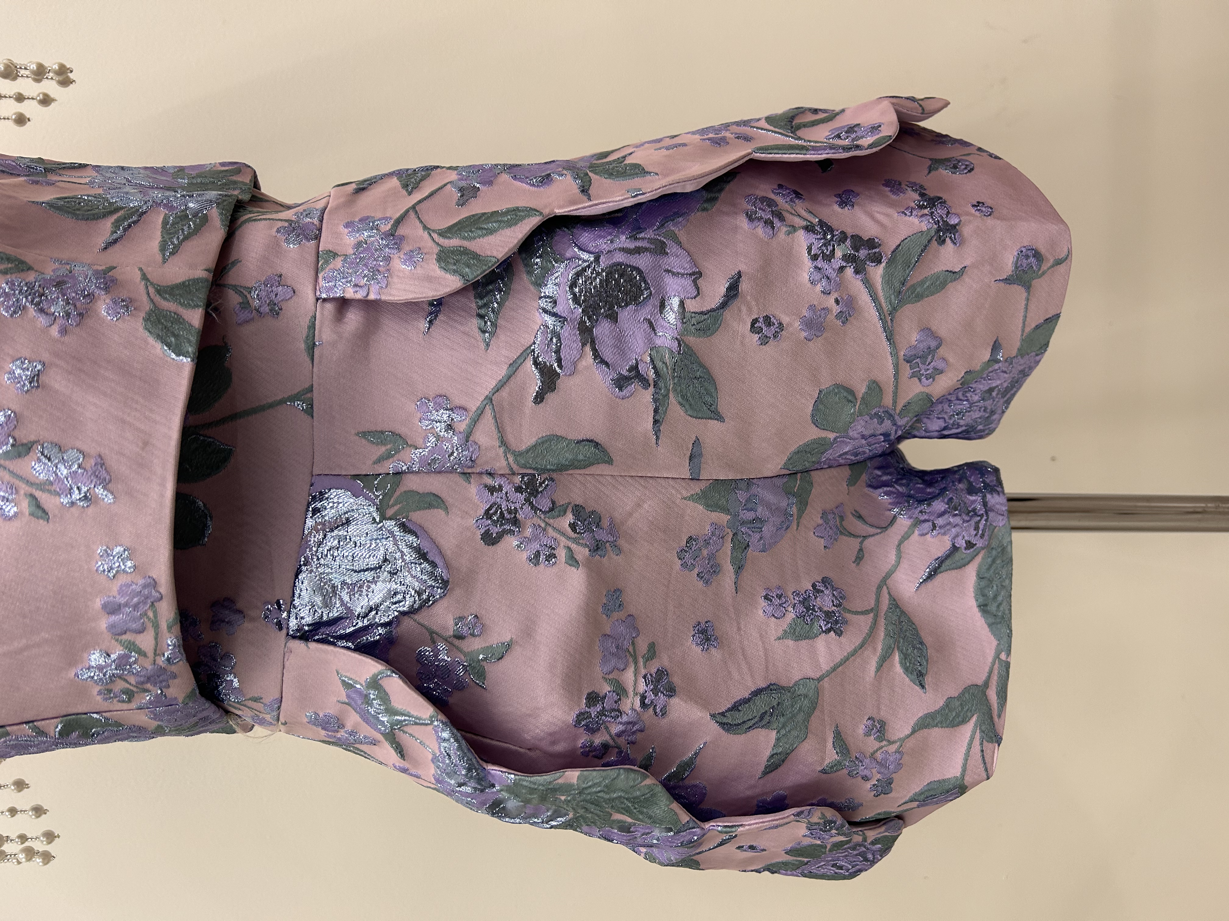 575.WB Cheong San Beaded Top & Pants