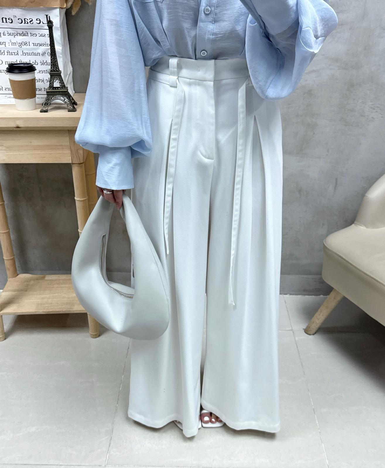 D16 打褶腰恤衫外套