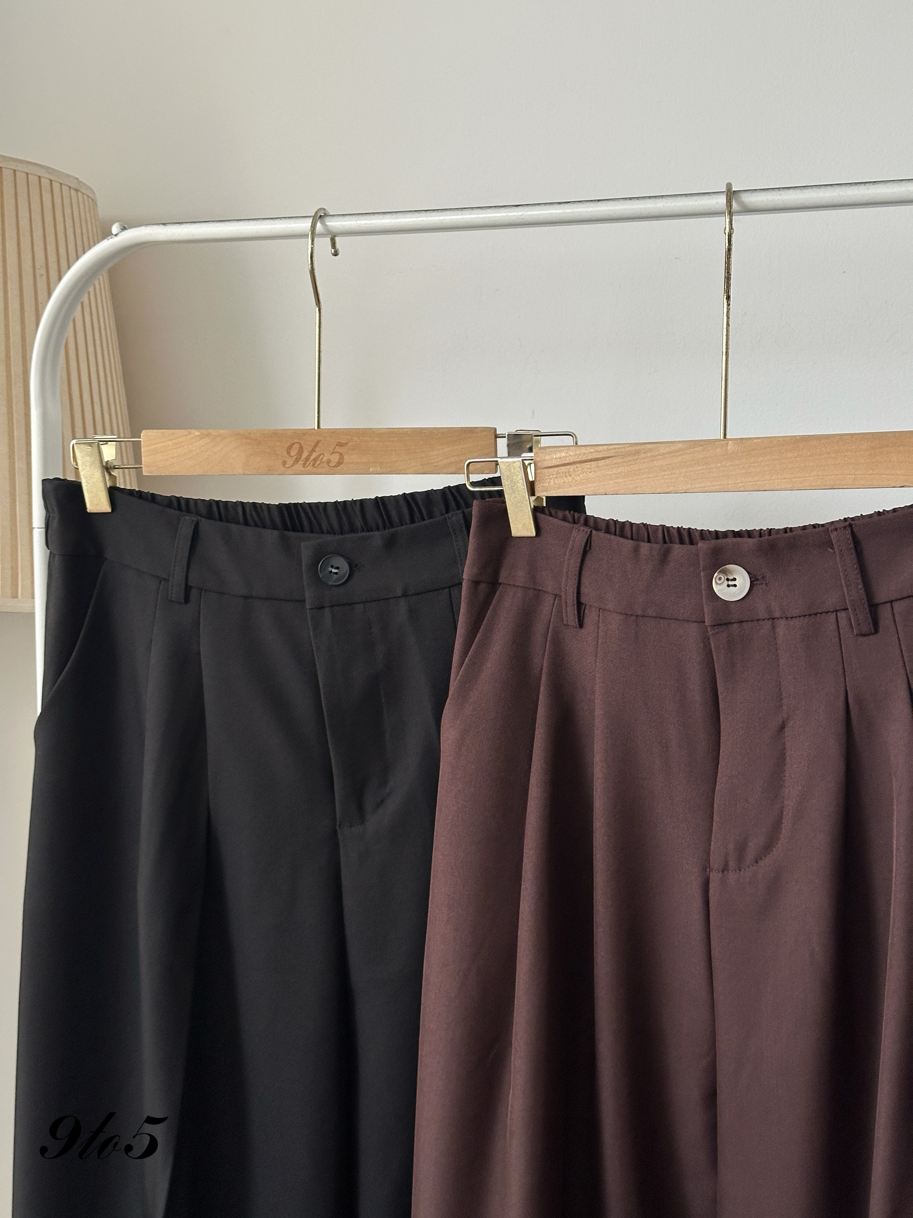 S1840 Long Straight Pants - 4 Colors 
