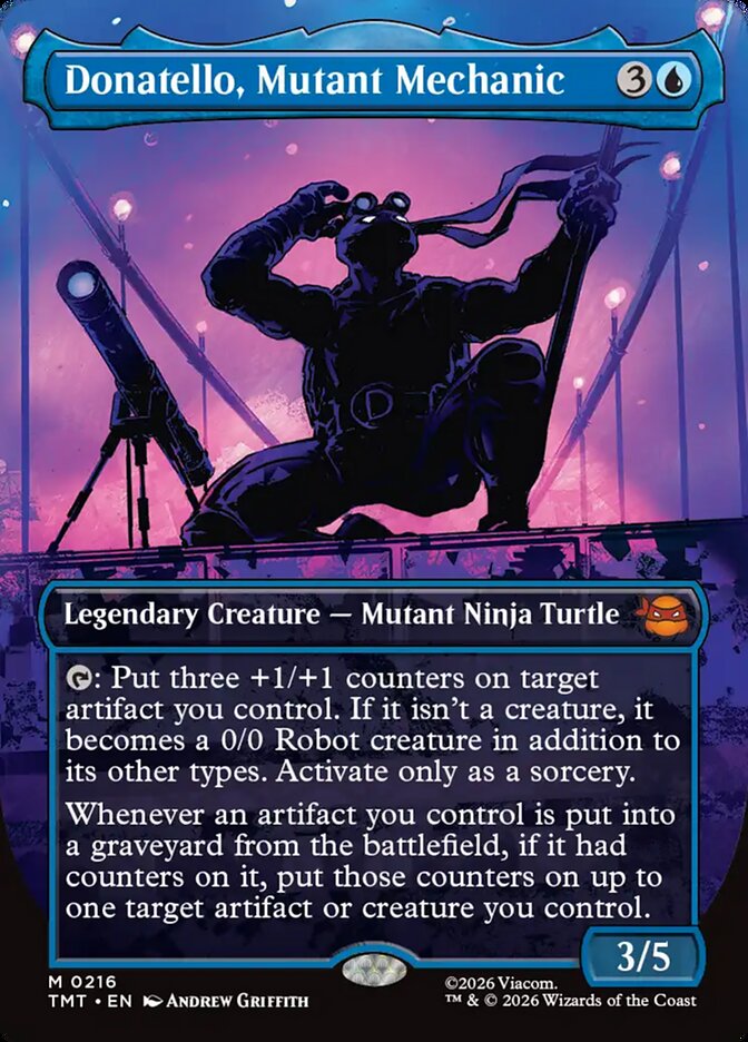 Donatello, Mutant Mechanic [TMT-216] [EN]