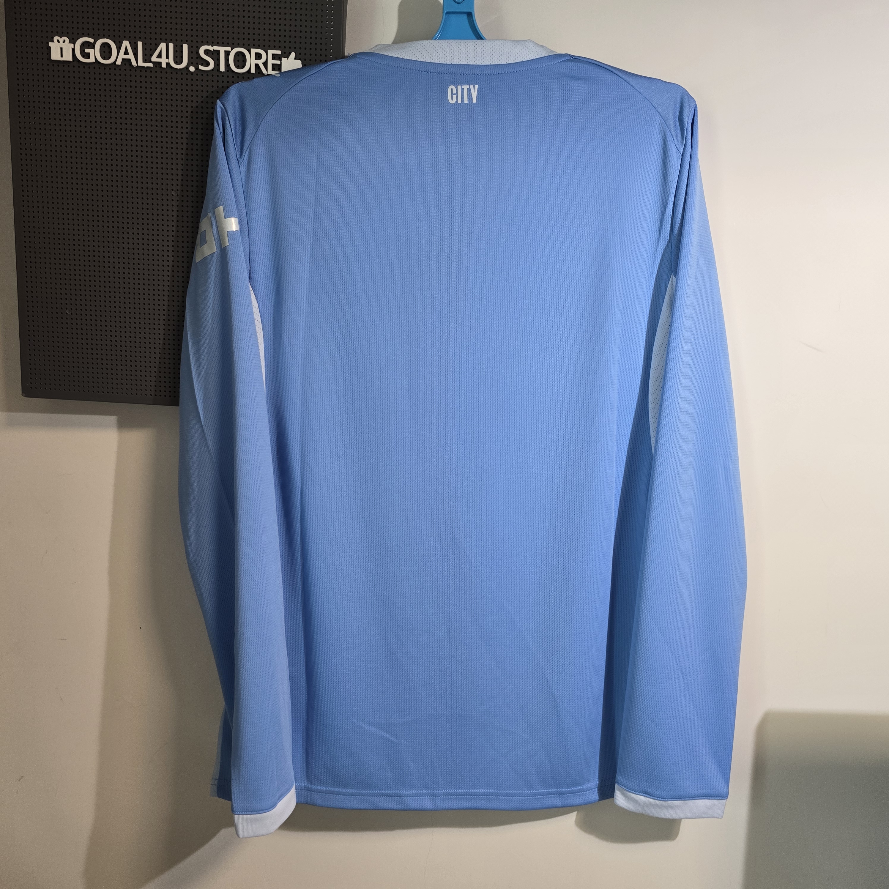 天藍漸變 Puma Manchester City 曼城 2026-27 主場長袖球迷版球衣 (可加印字章) 784327