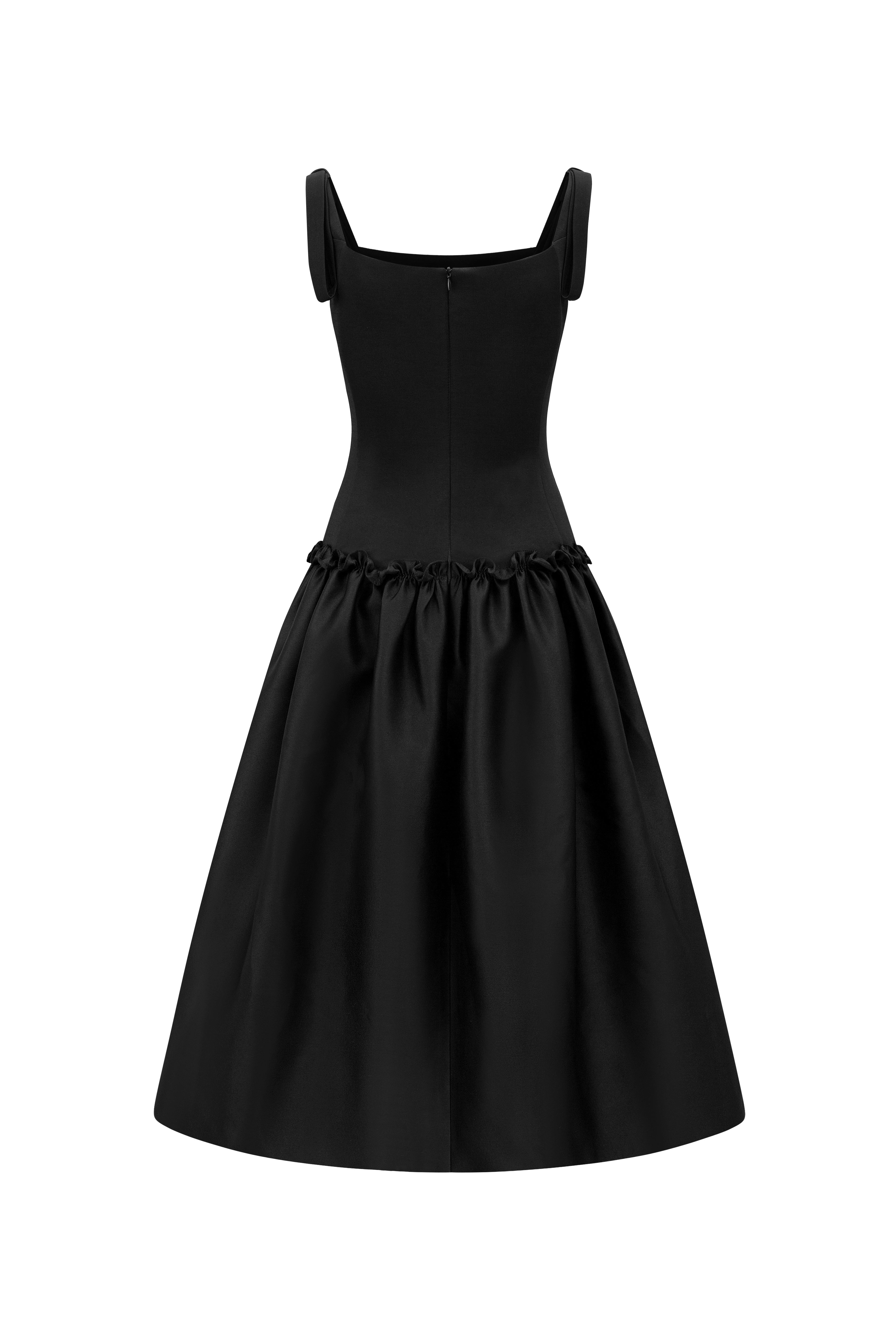 Rosette Noir Dress
