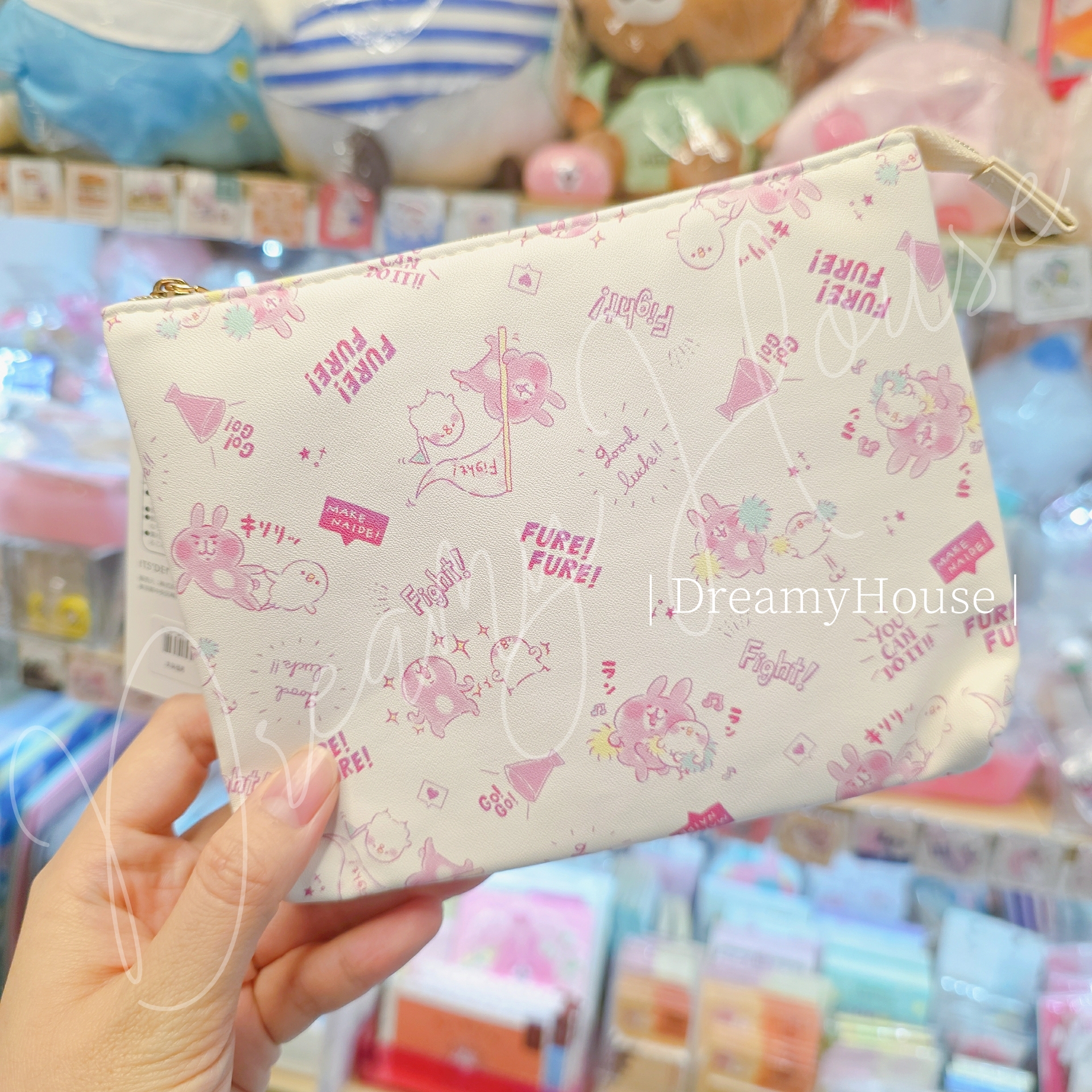 日本 kanahei 🥳Kanahei x ITS'DEMO🍓 拉鍊袋 pouch