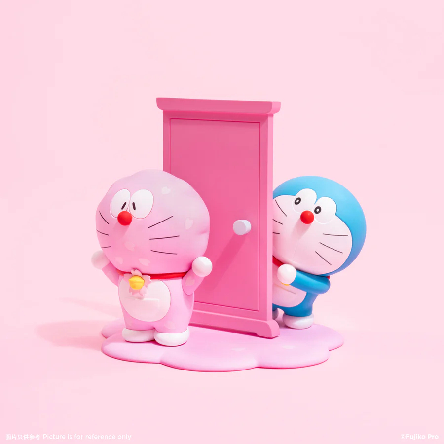 [預購] 多啦A夢櫻花限定Figure 隨意門擺設 Doraemon公仔