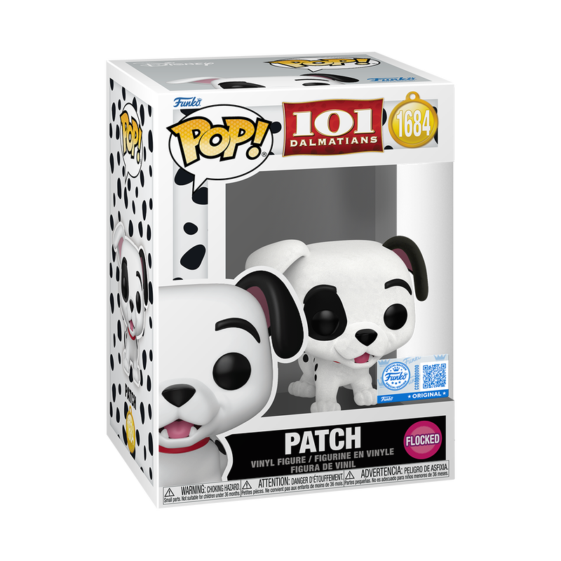📦訂購 美國代購 Funko POP! Disney Patch (Flocked) Figure 101斑點狗 植絨款 模型