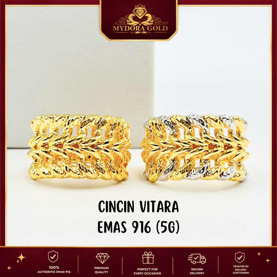 MYDORA Cincin Vitara (5G) l EMAS 916/22K