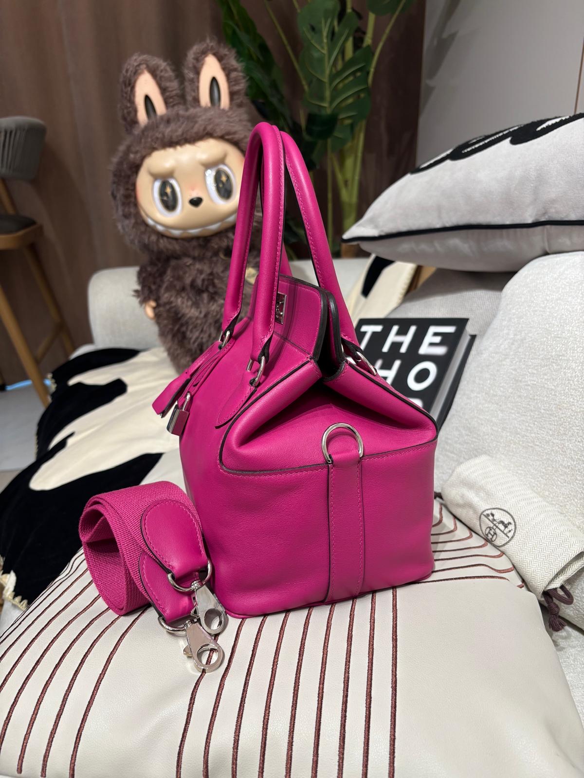 HERMES TOOLBOX 20,L3,EVERCOLOR Stamp A 100%Authentic ,98%new ✅Key lock✅strap ✅dust bag  