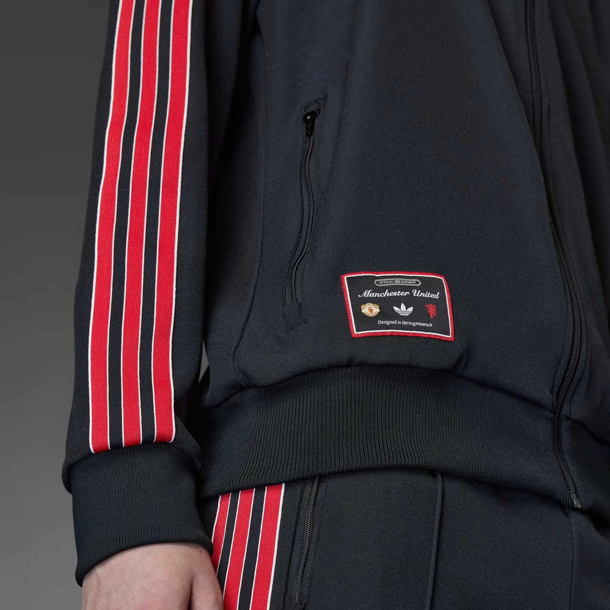 Adidas Manchester United 曼聯 Terrace Icons 復古運動外套 JF0358
