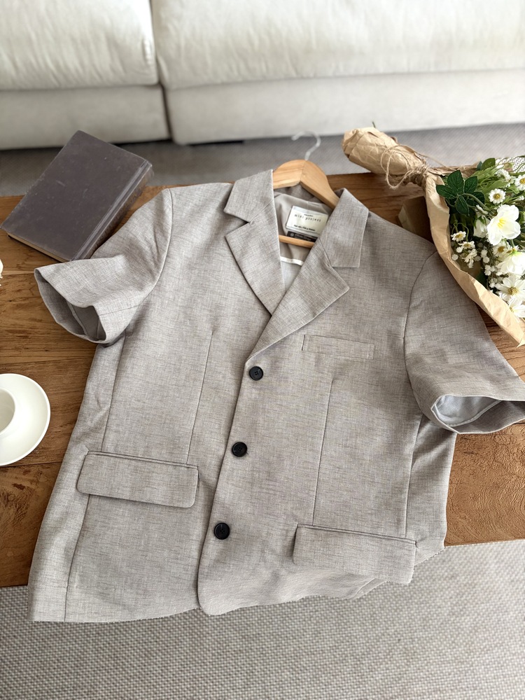 The Oversized Oatmeal Blazer