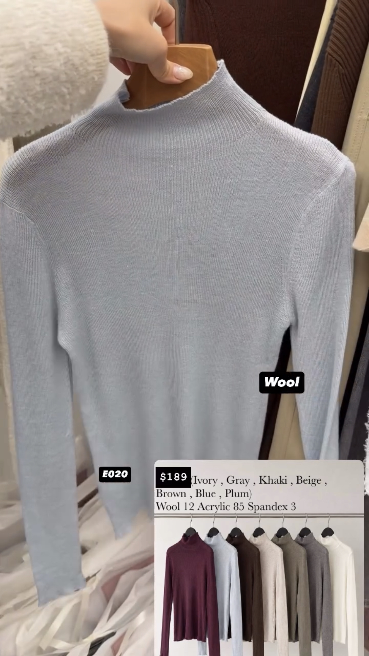 Wool🇰🇷🇰🇷韓國連線 19/10🔥🔥14540#E020