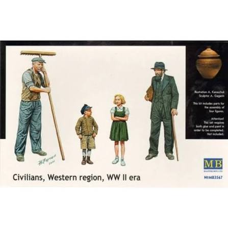1/35 Civilians, Western Region, WWII Era