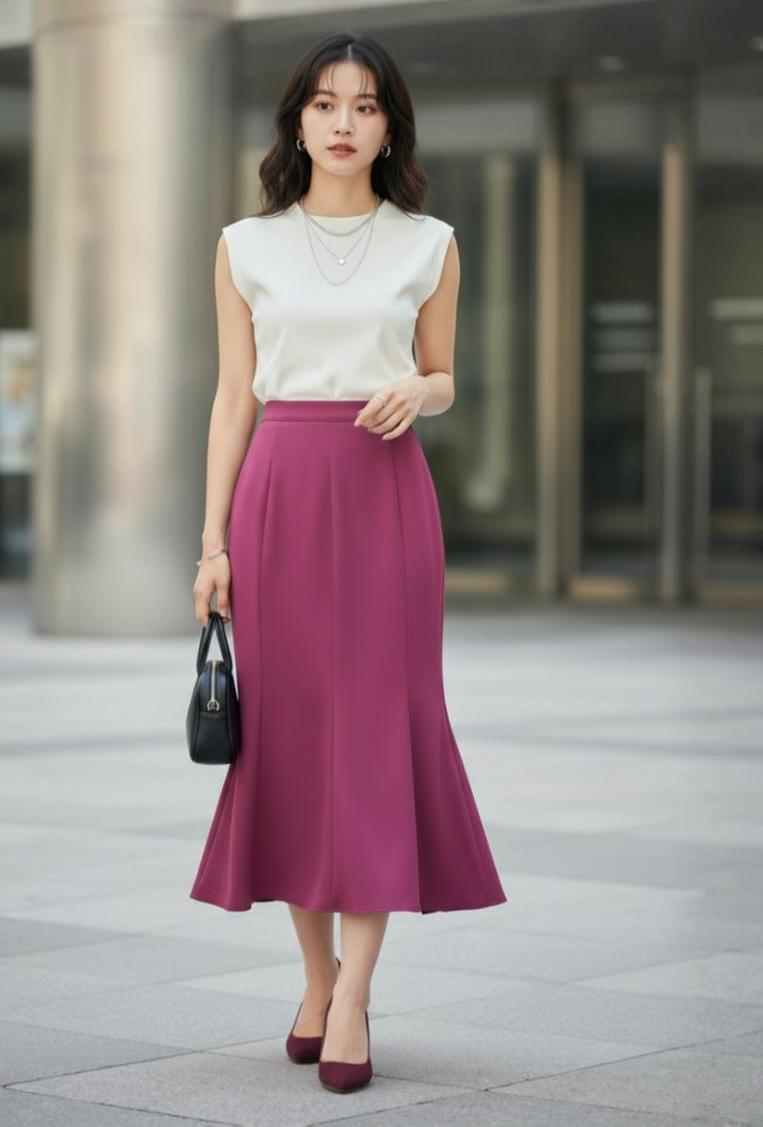 Mermaid Midi Skirt