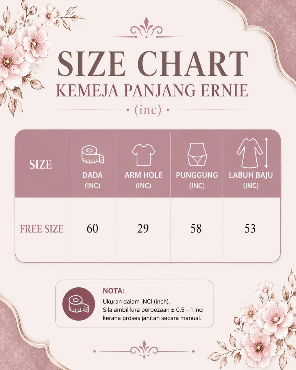 KEMEJA PANJANG ERNIE