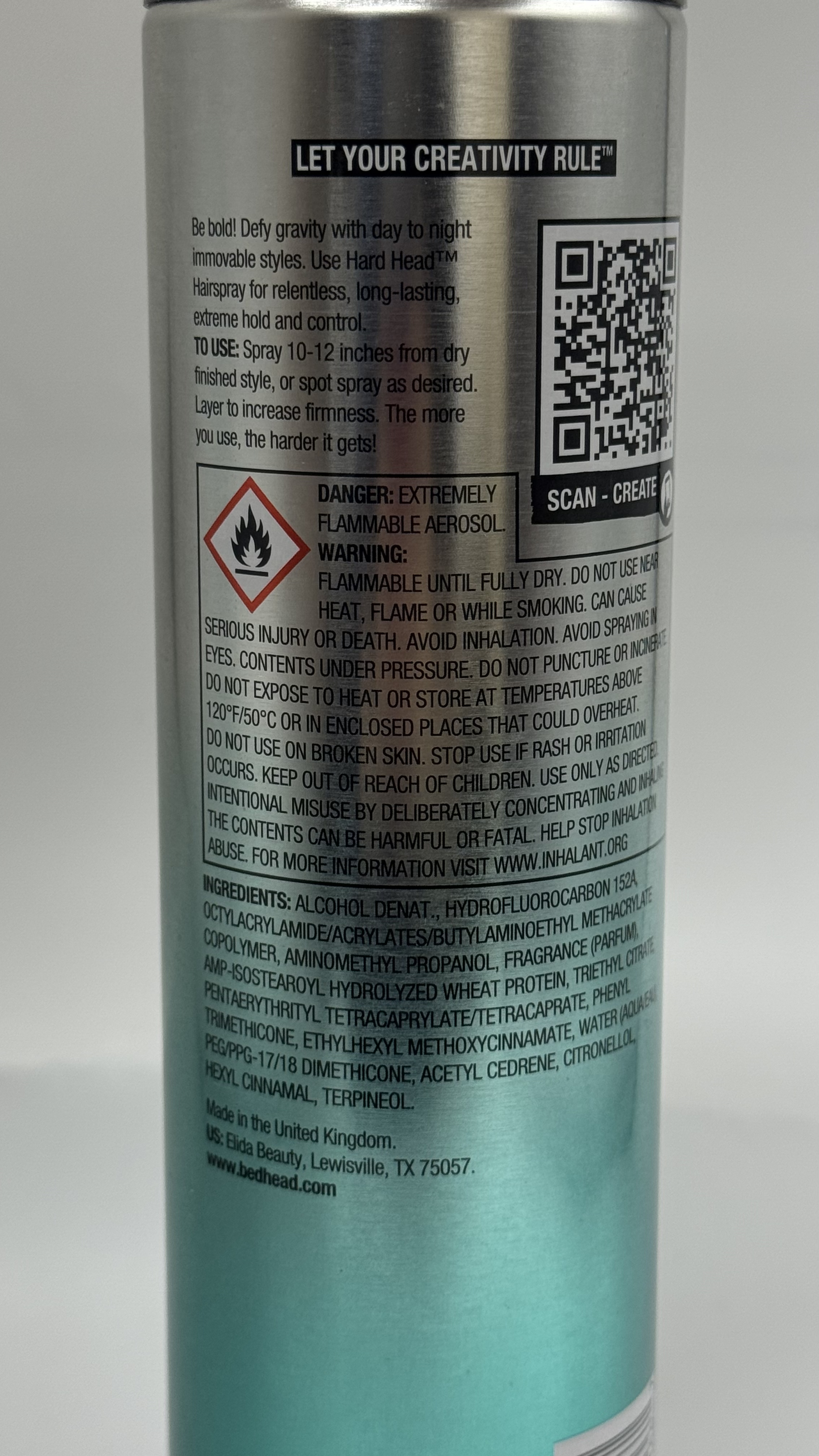 Bed Head TIGI 特強定型噴髮膠 385ml