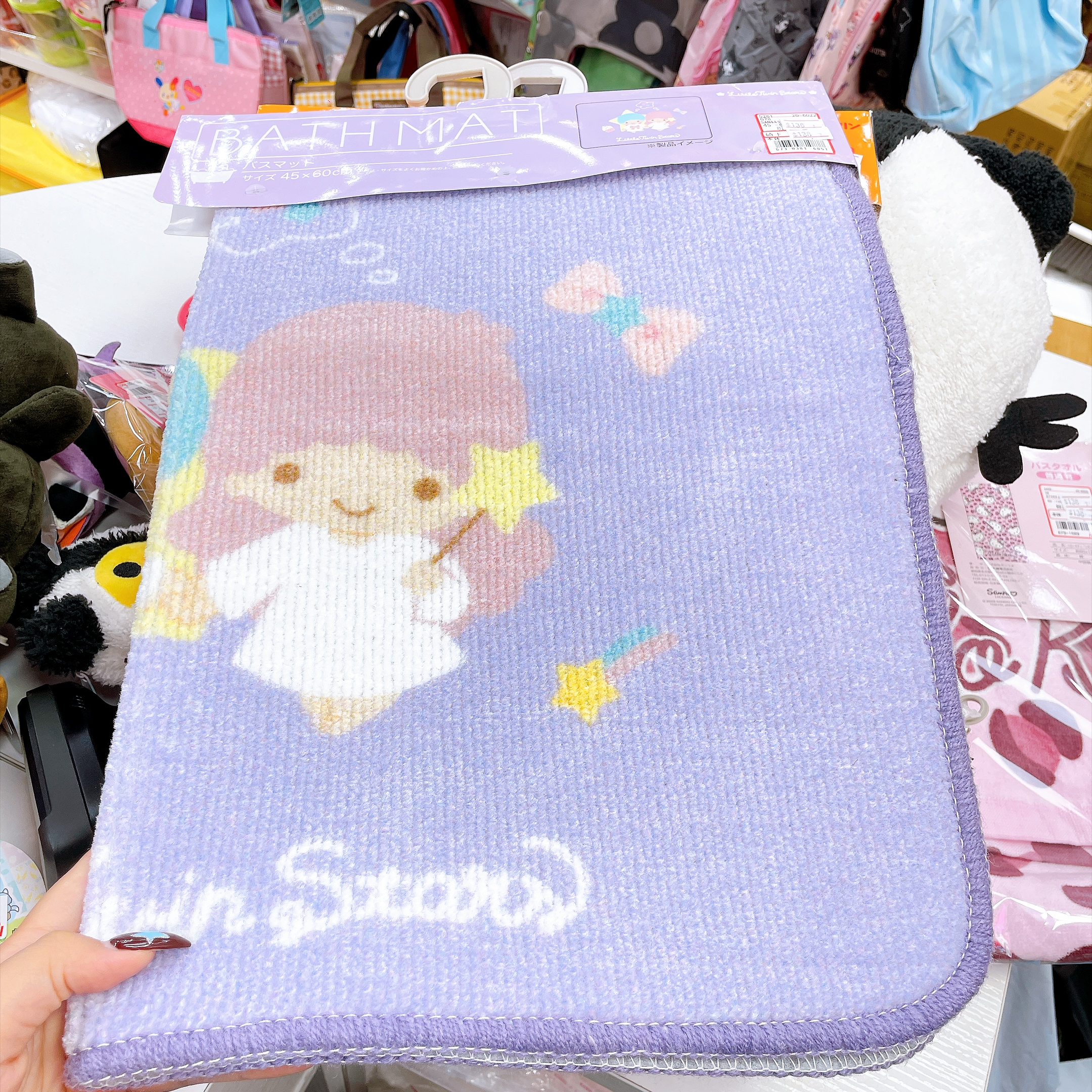 日本直送Sanrio布甸狗Twins star 45×60 cm地氈