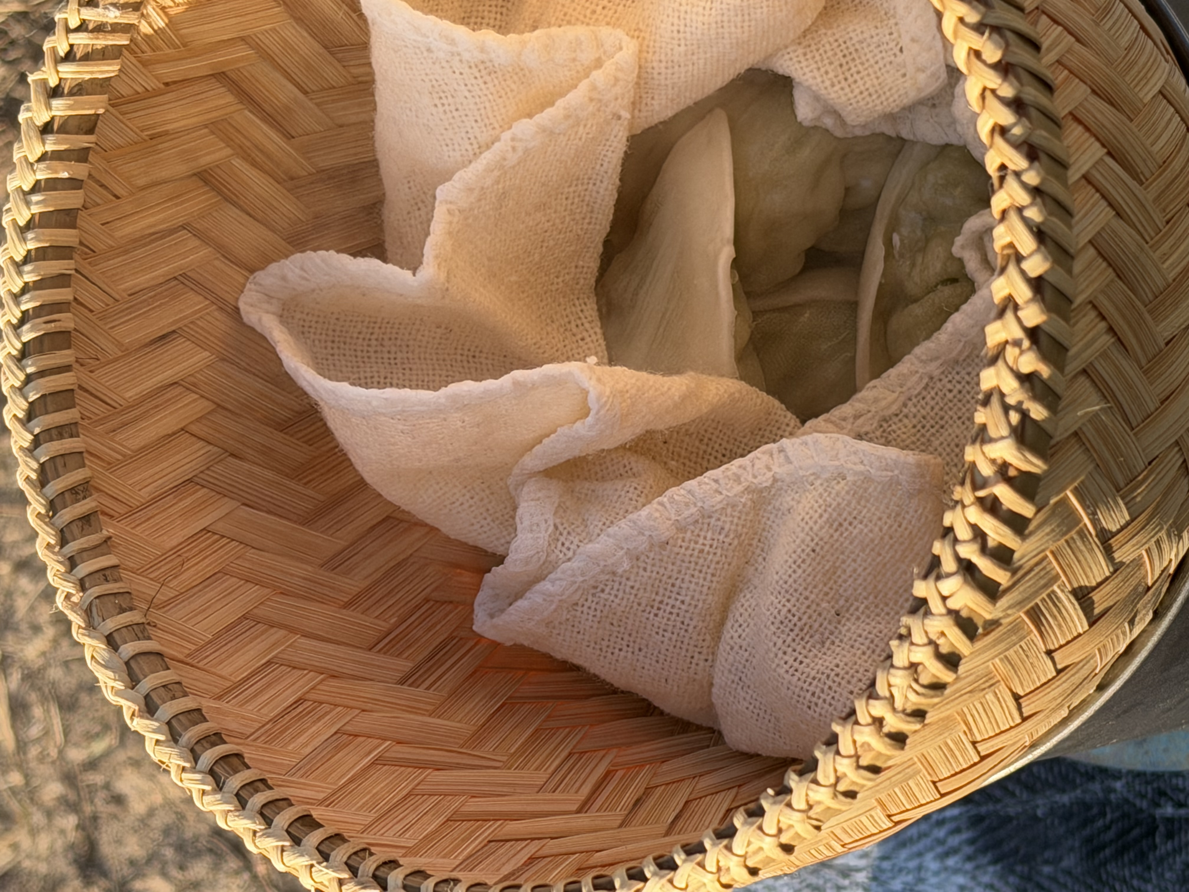 泰國品牌Chumchim Camp手工編織小竹蒸籠