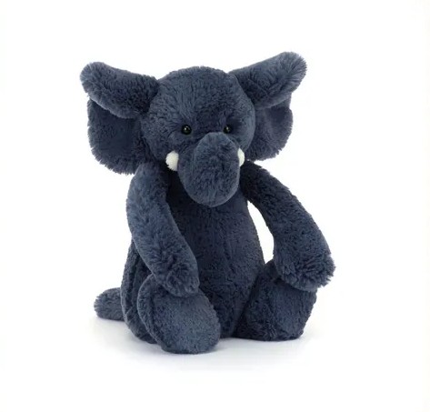 【英國】JellyCat Bashful Blue Elephant