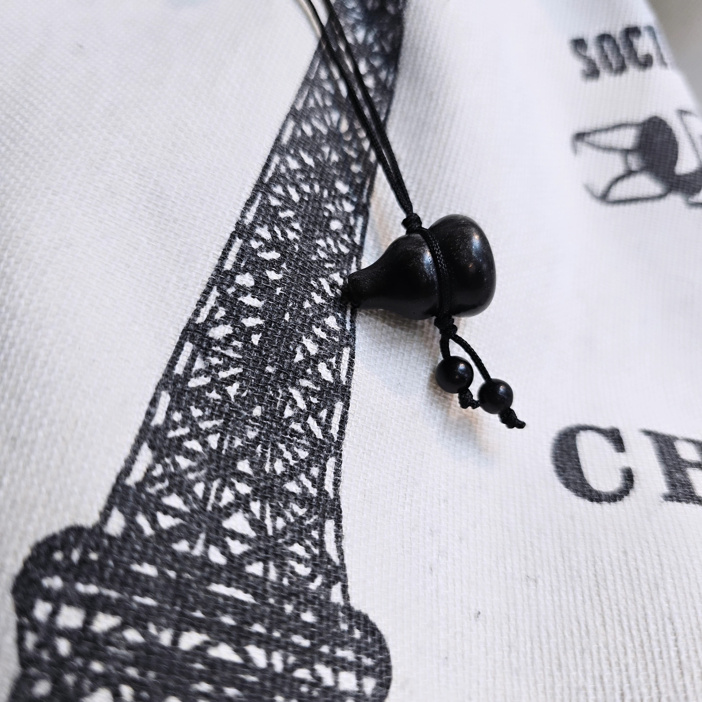 化病辟邪黑曜石葫蘆吊飾