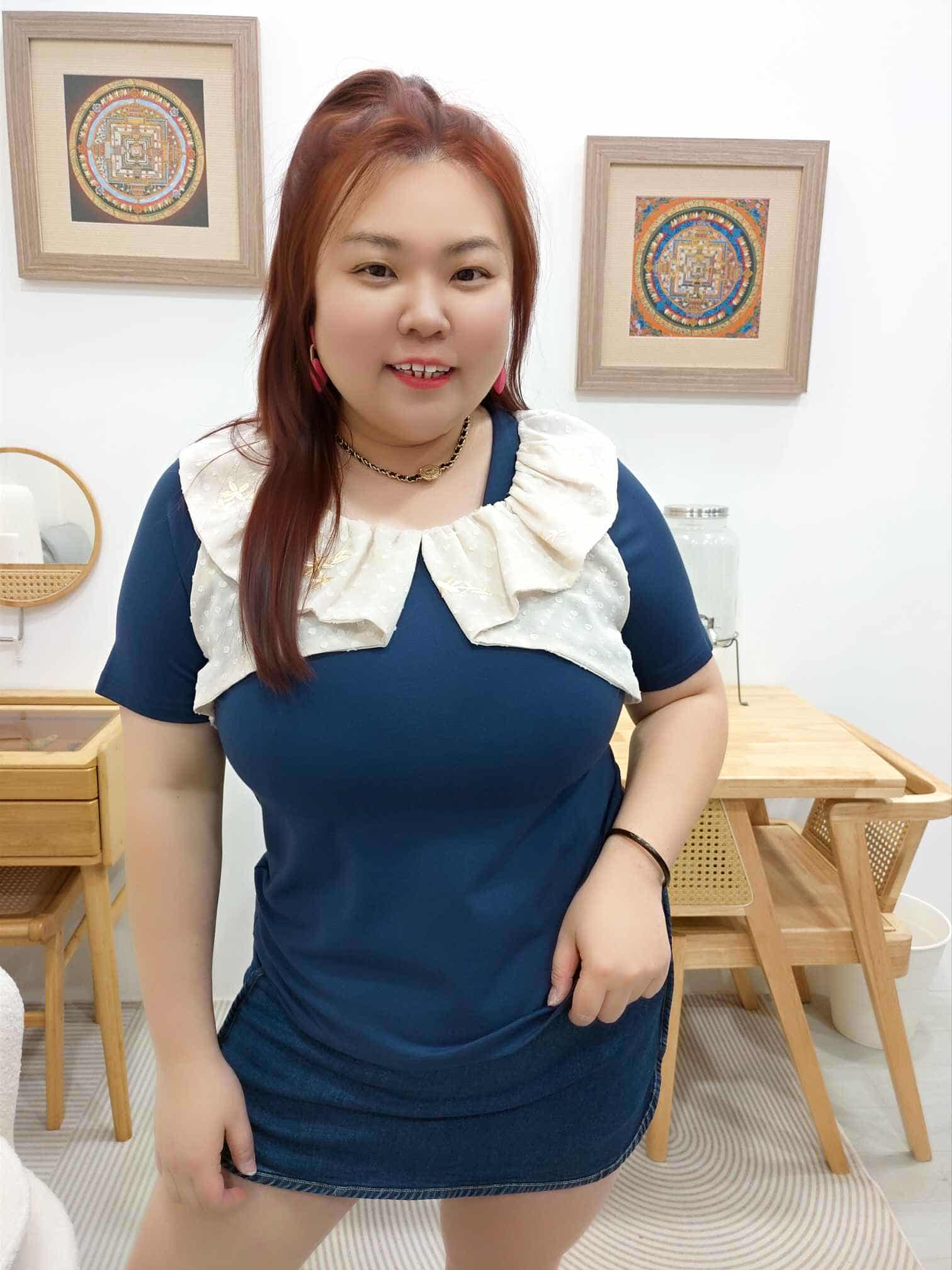 OTA08 BE#810491 拼假小外套设计款上衣