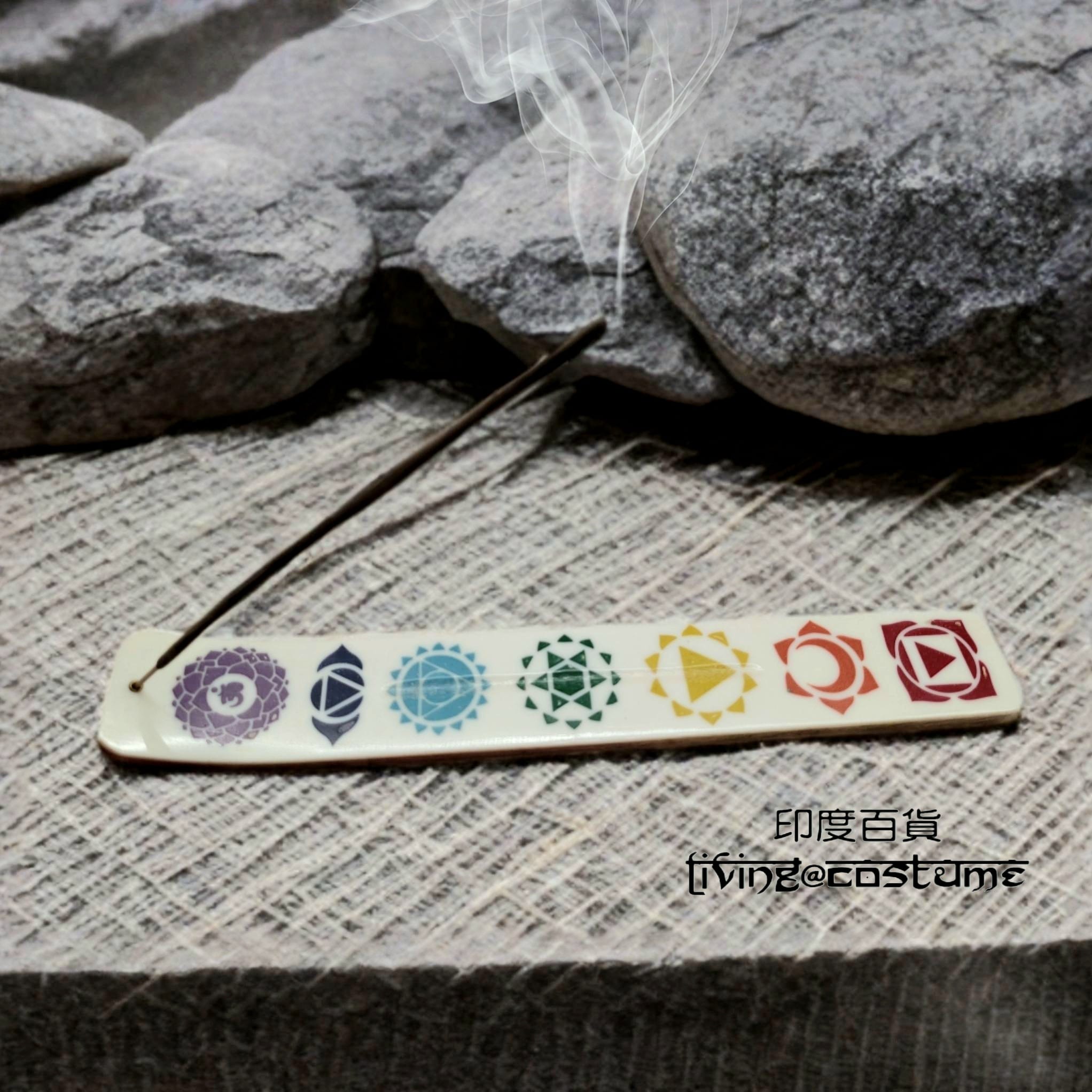 印度木製香插 (七輪)