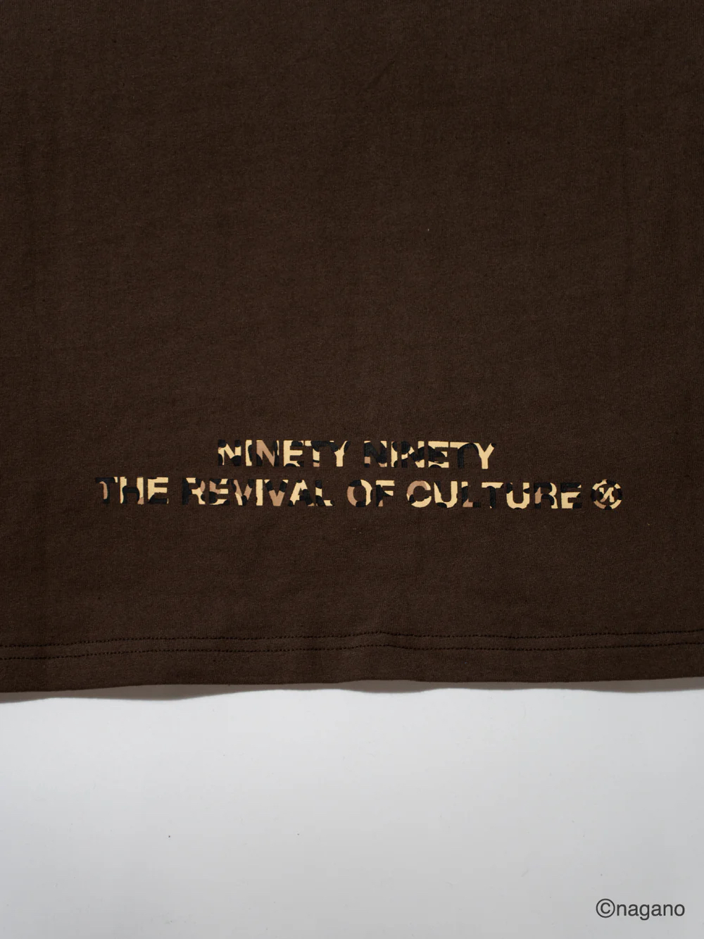 【日版官方受注】9090 x Chiikawa OG Logo Tee - Brown