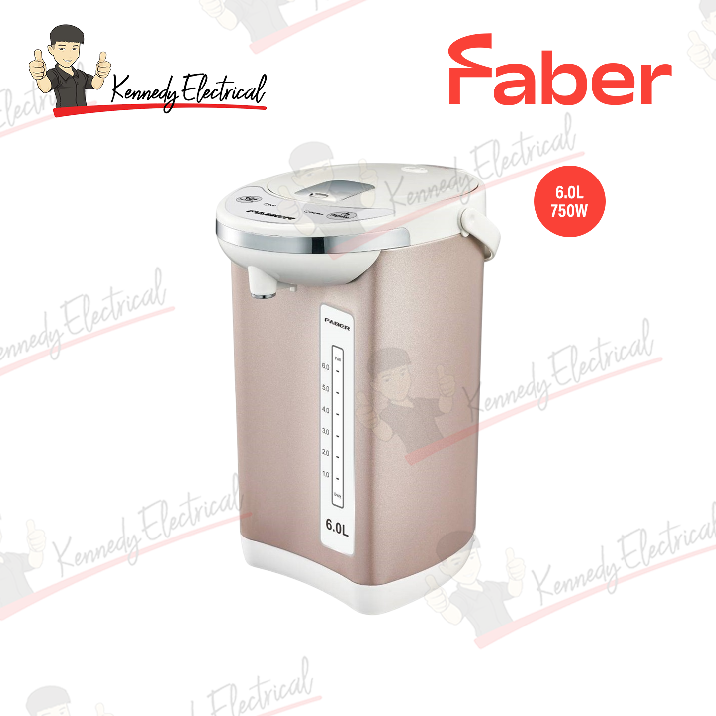 Faber 6.0L Automatic Boiling And Keep Warm Thermopot FANTASIA 606