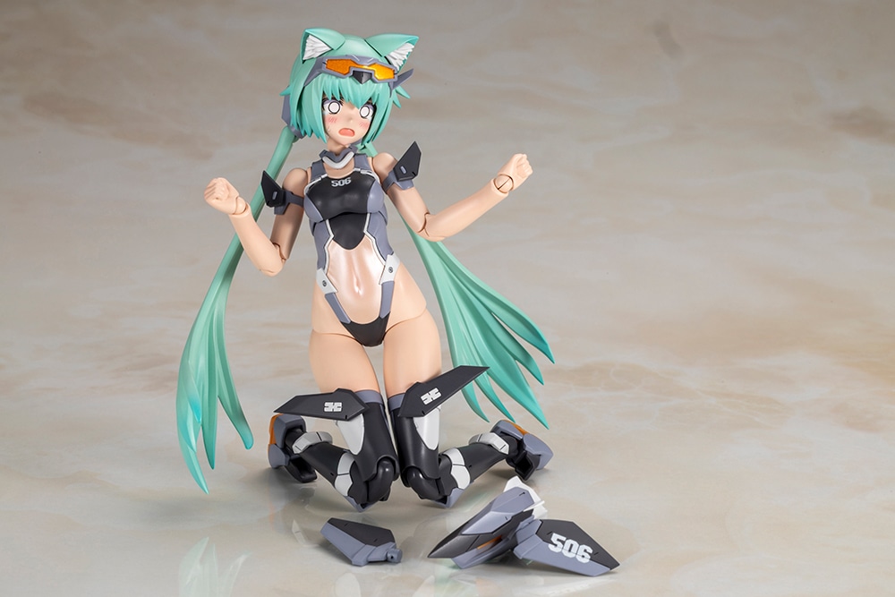(預訂訂金 $100) (總價 $260) 壽屋 Kotobukiya FAG Frame Arms Girl STYLET Swimsuit Low Visibility Ver. 模型 (KO07384) (行版) 