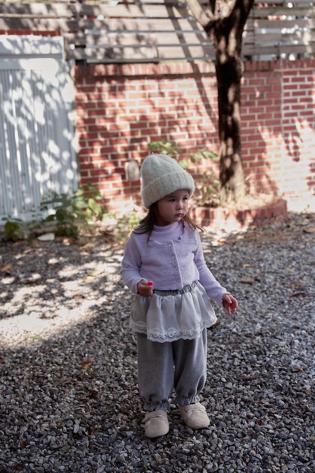 Momoann | Satin Joggers (Melange) with Mom