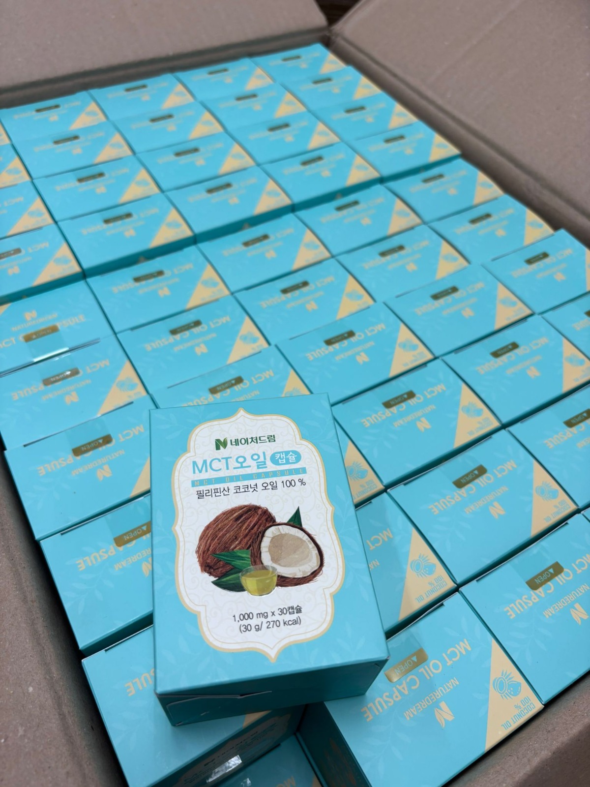 韓國MCT 防彈椰子油膠囊/30錠 （1套2盒 ）