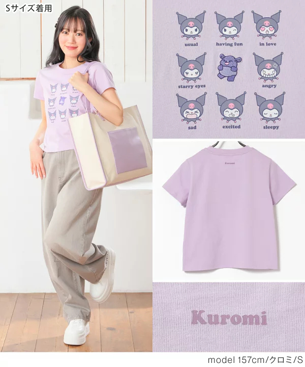 日本預訂📍日本Sanrio得意表情圖案短袖Tee